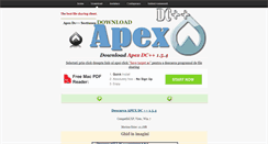 Desktop Screenshot of download.apexdc.ro