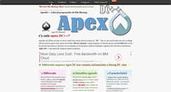 Desktop Screenshot of apexdc.ro