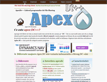 Tablet Screenshot of apexdc.ro