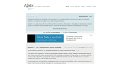 Desktop Screenshot of apexdc.net