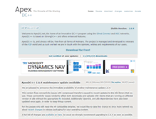 Tablet Screenshot of apexdc.net